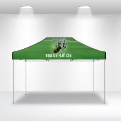 10'x15' Popup Tent with Frame Full Color Custom Print